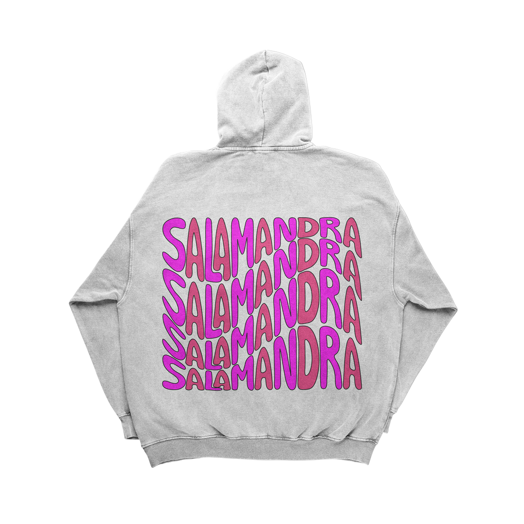 Hoodie Salamandra Retro Human