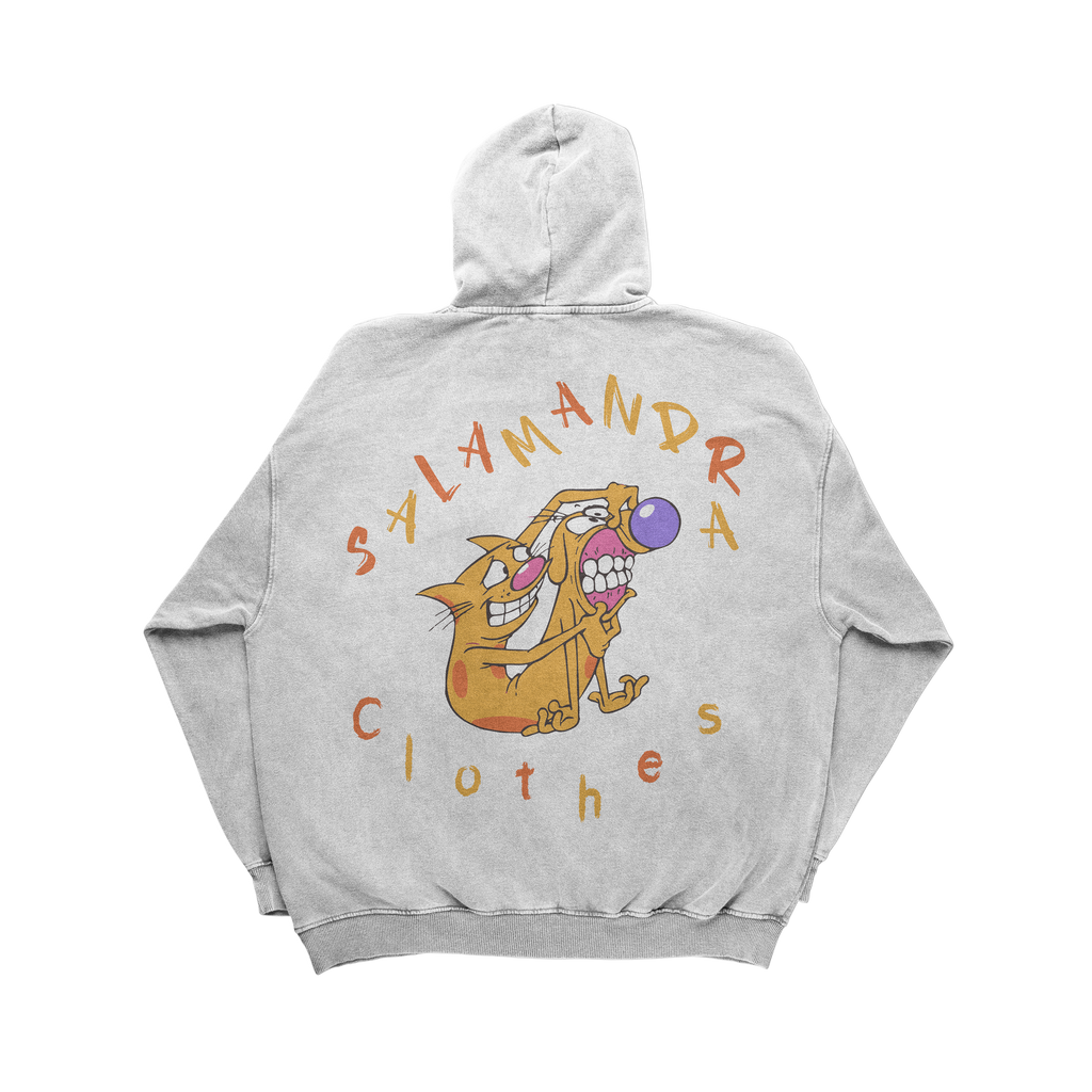 Hoodie Salamandra Retro Human