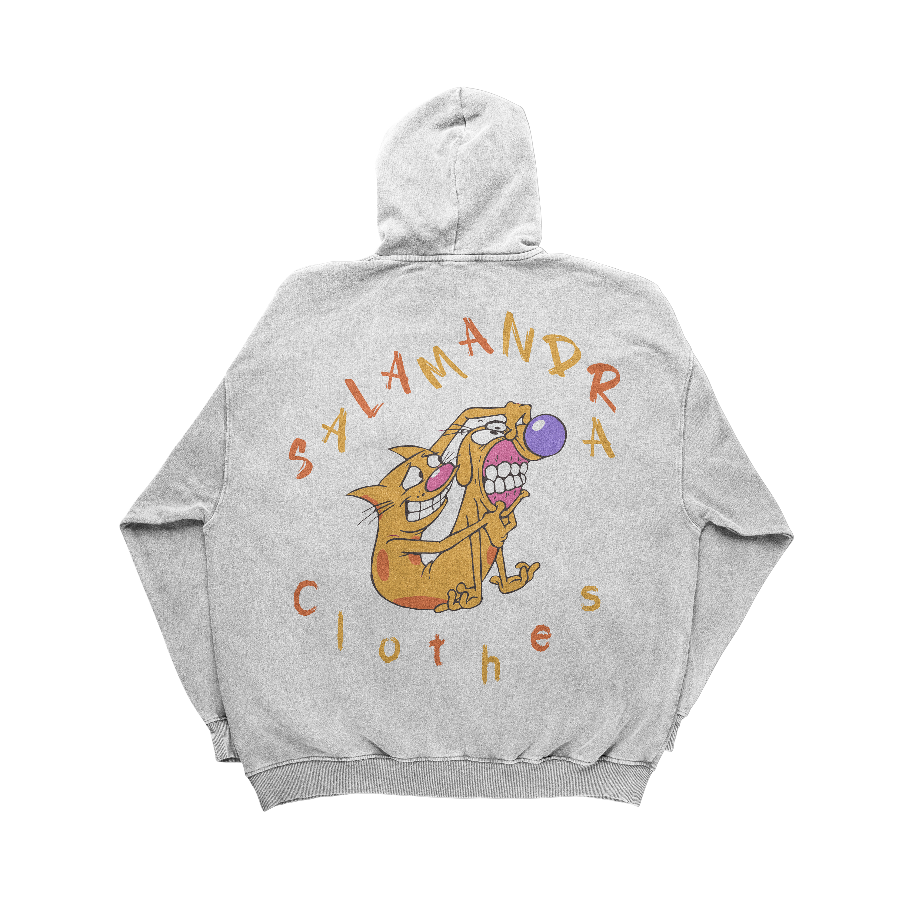 Hoodie Salamandra Retro Human