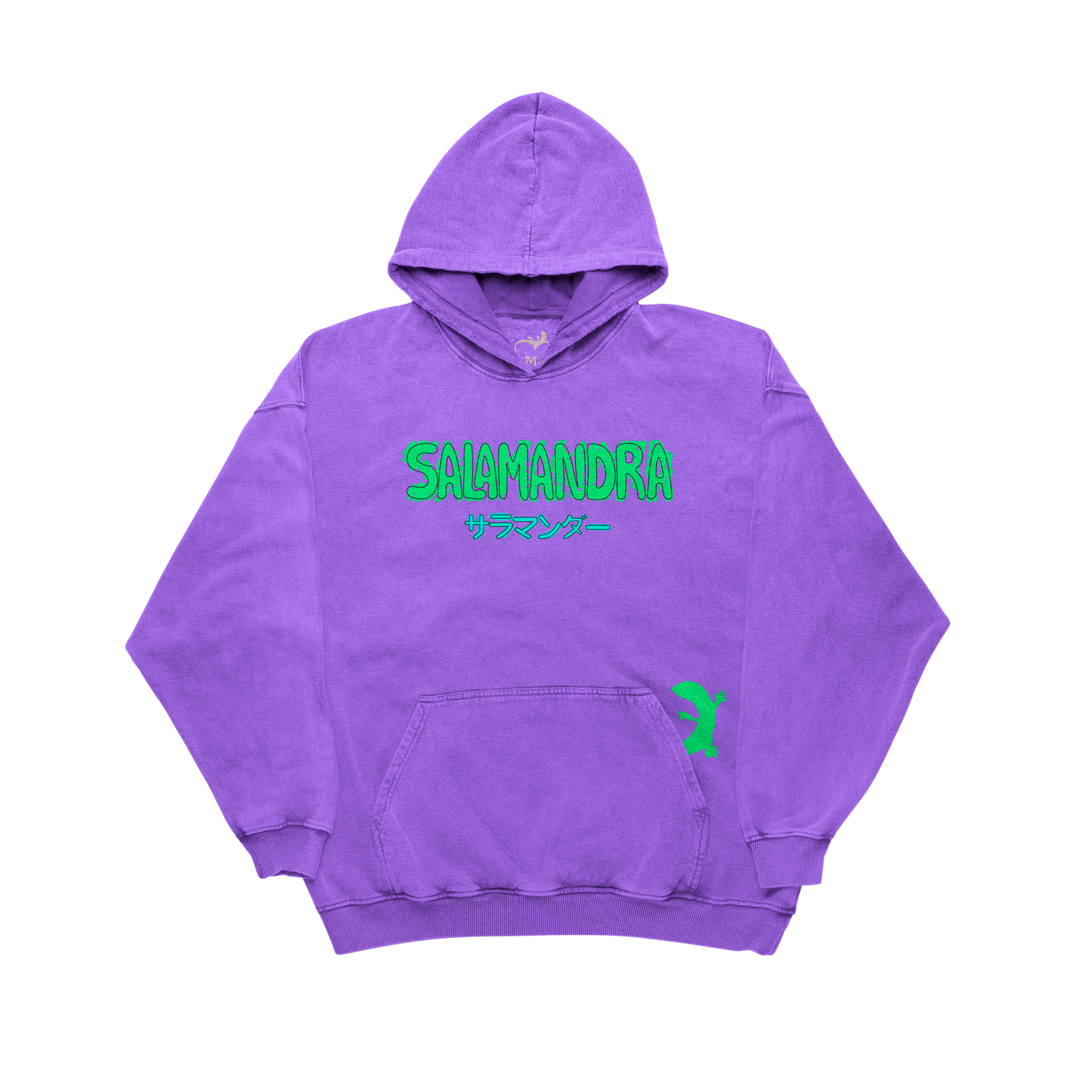 Hoodie Salamandra Retro Human