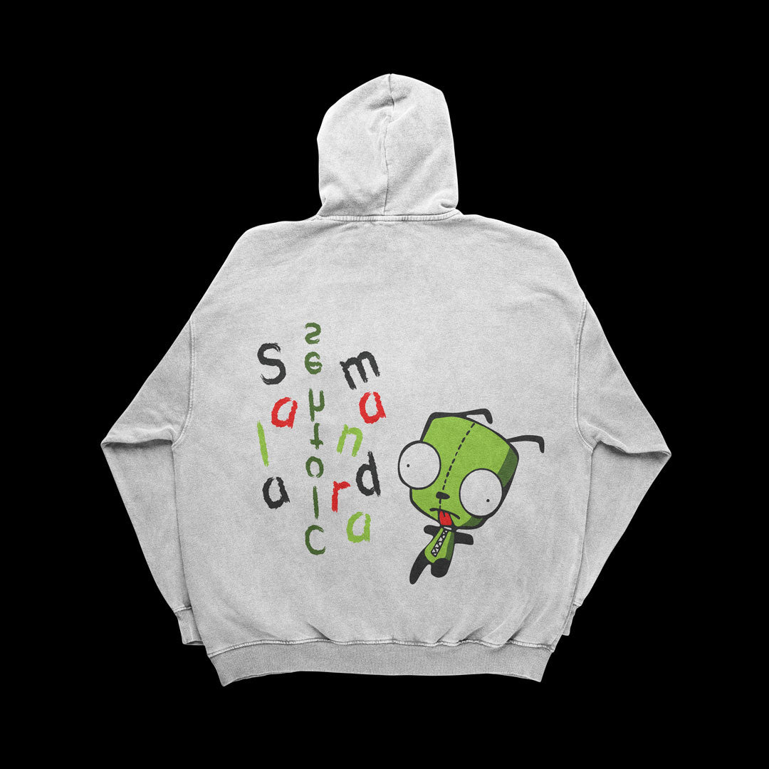 Hoodie Salamandra Retro Human