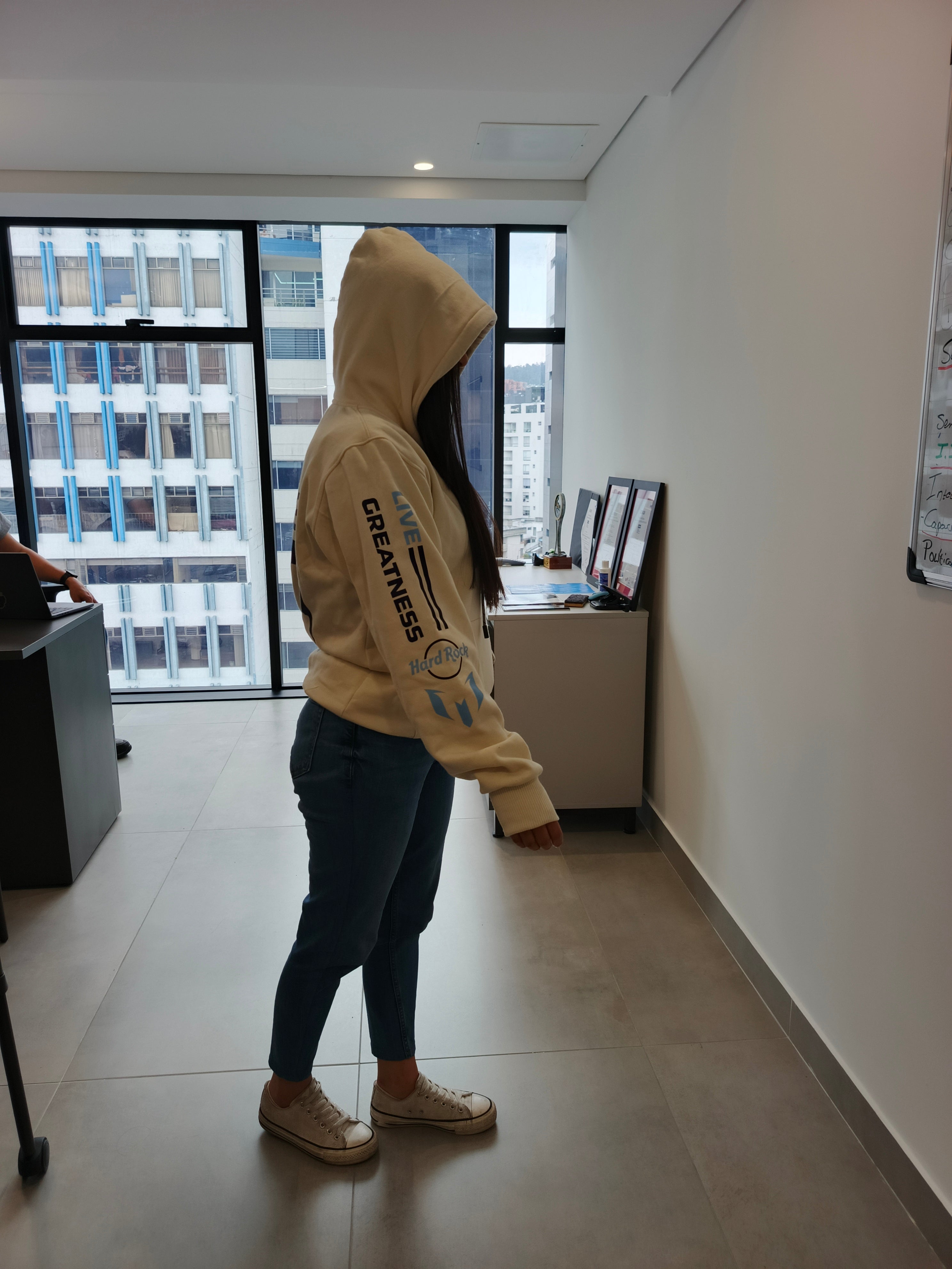 Hoodie Beige Messi 10