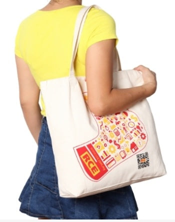 Bolso de compras lona 100% algodón