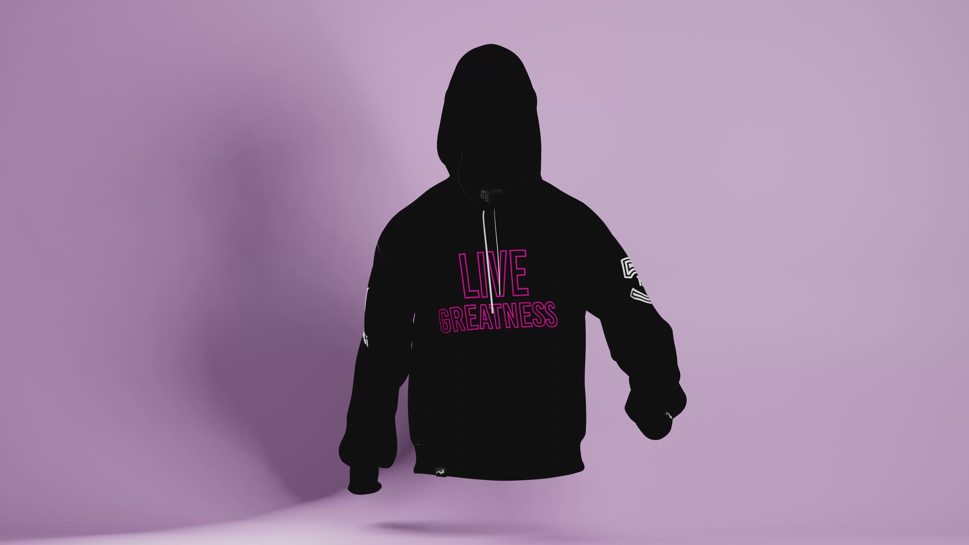 Hoodie Live Greatness — Edición Messi