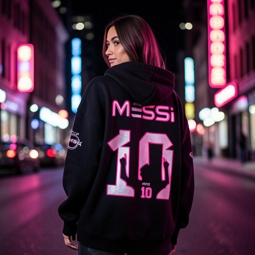 Hoodie Live Greatness — Edición Messi